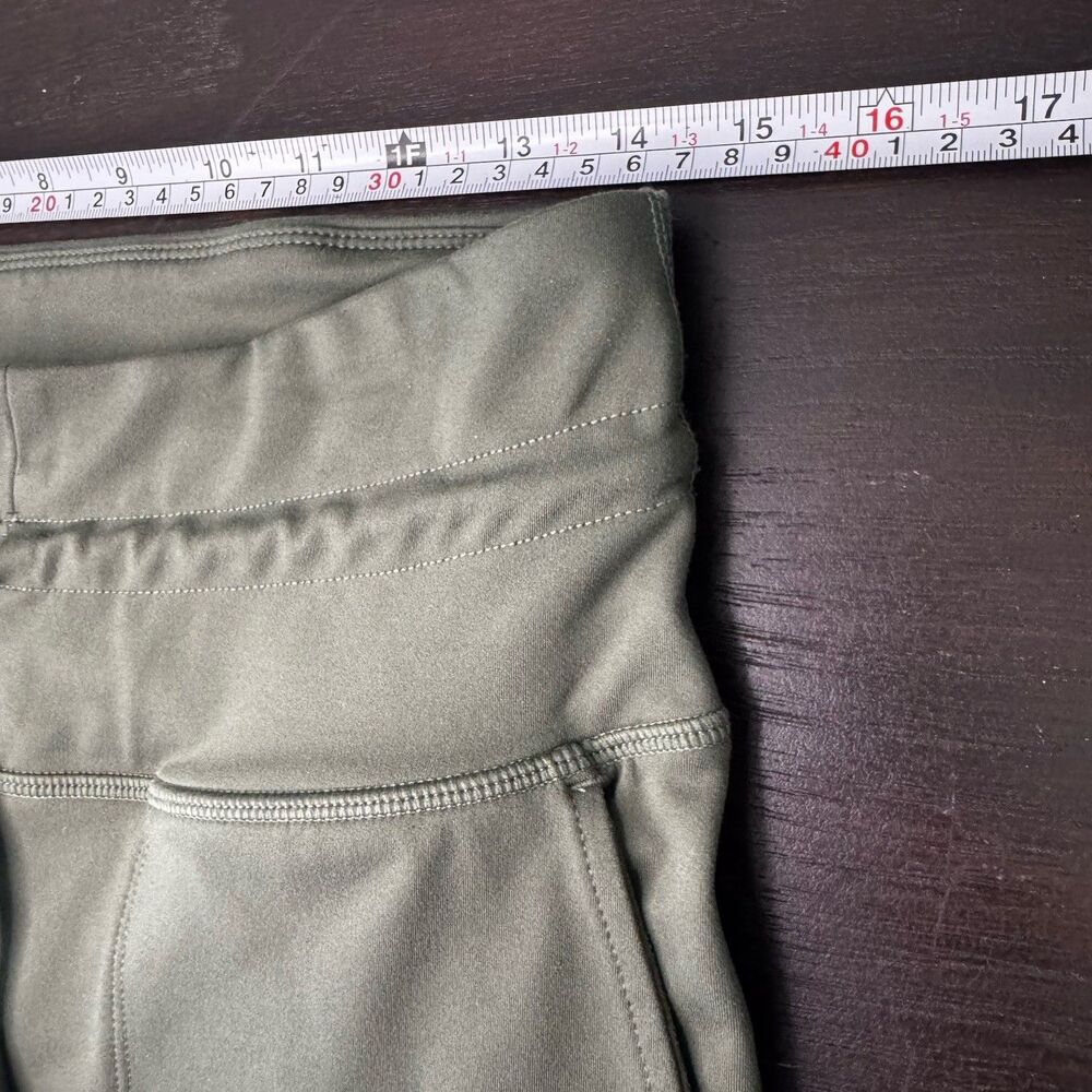 Mondetta Performance Luxury Olive Green Straight Leg Yoga Lounge Pants Size L - Picture 9 of 9